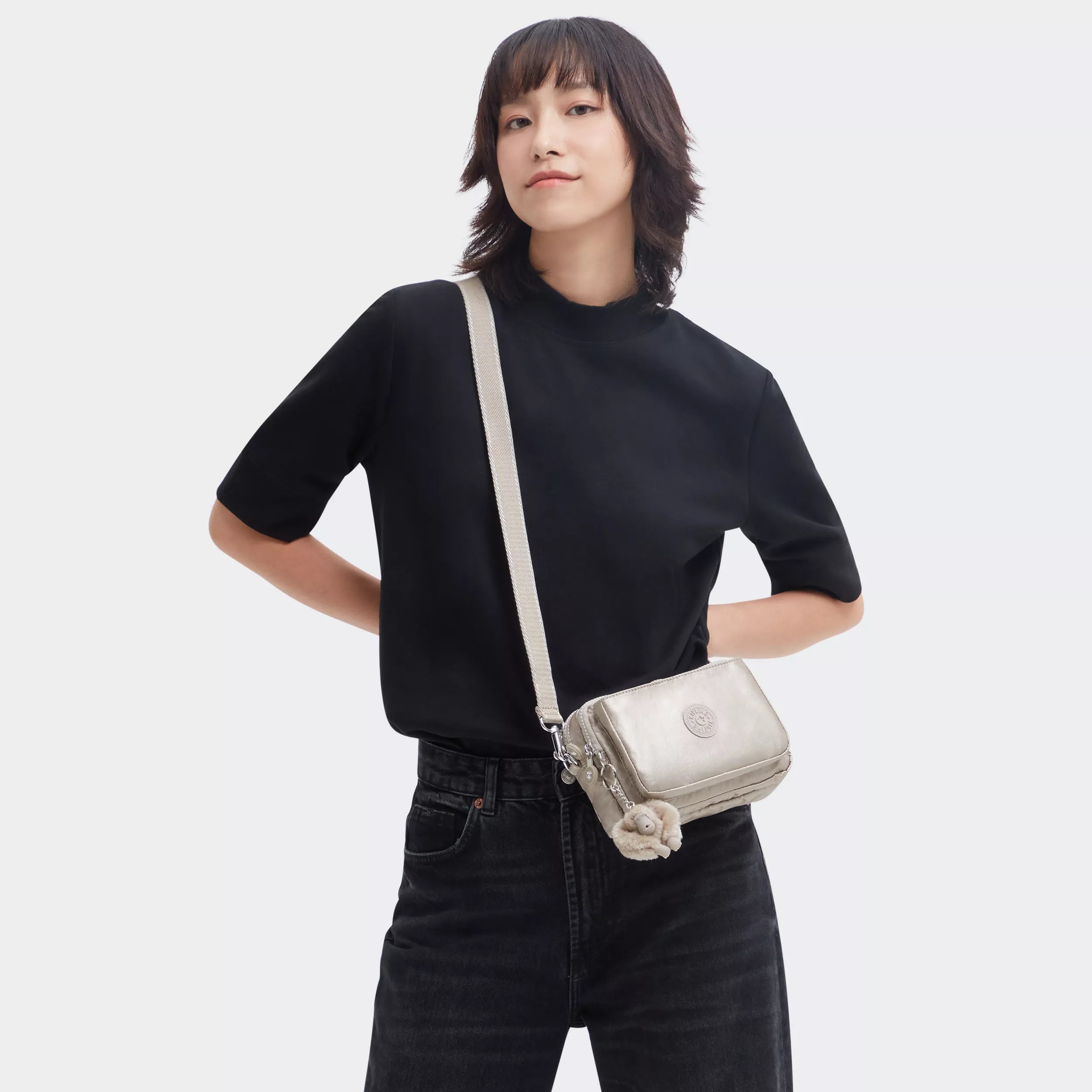 Abanu Multi Metallic Convertible Crossbody Bag - Image 8