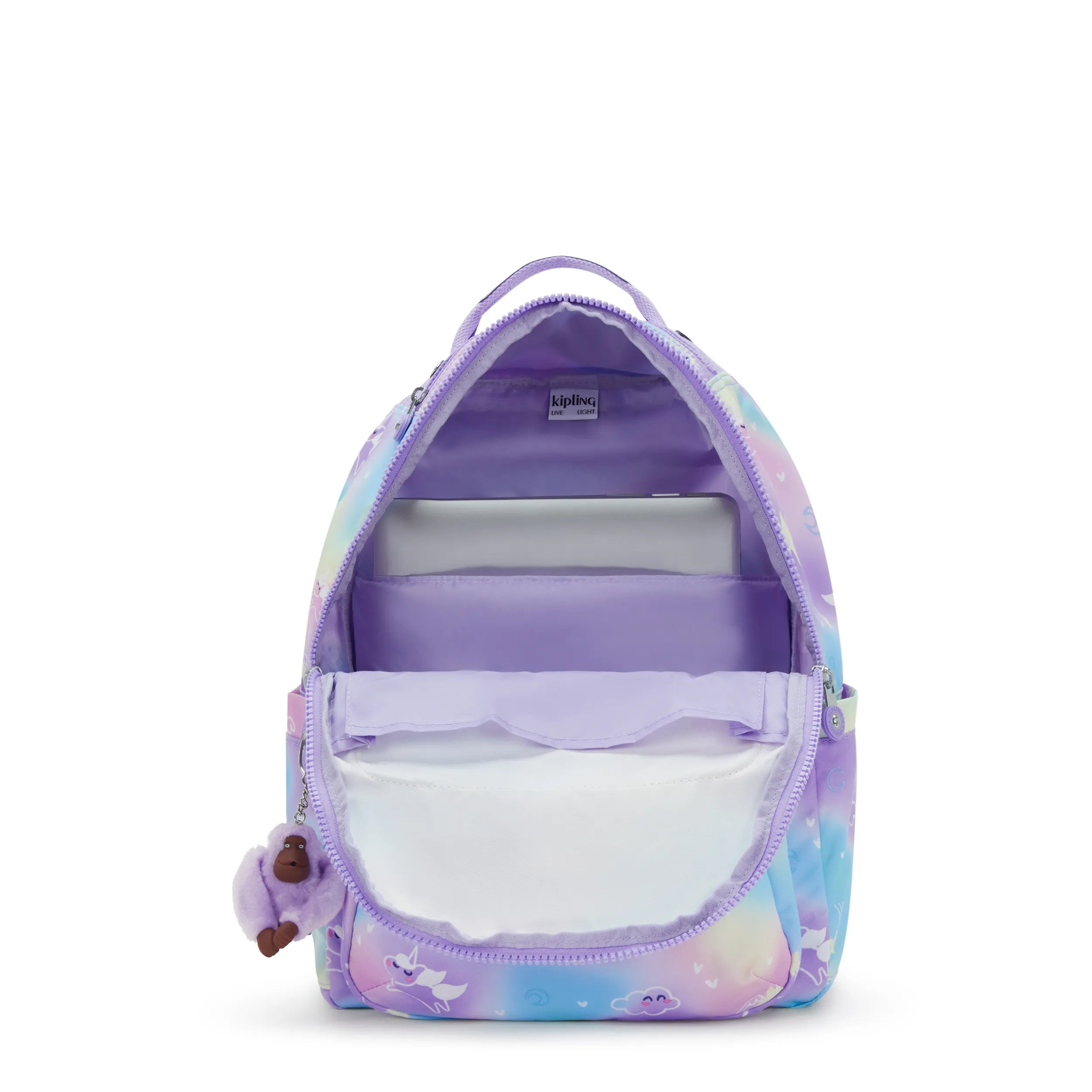 Seoul Large Printed 15 Laptop Backpack - Image 4