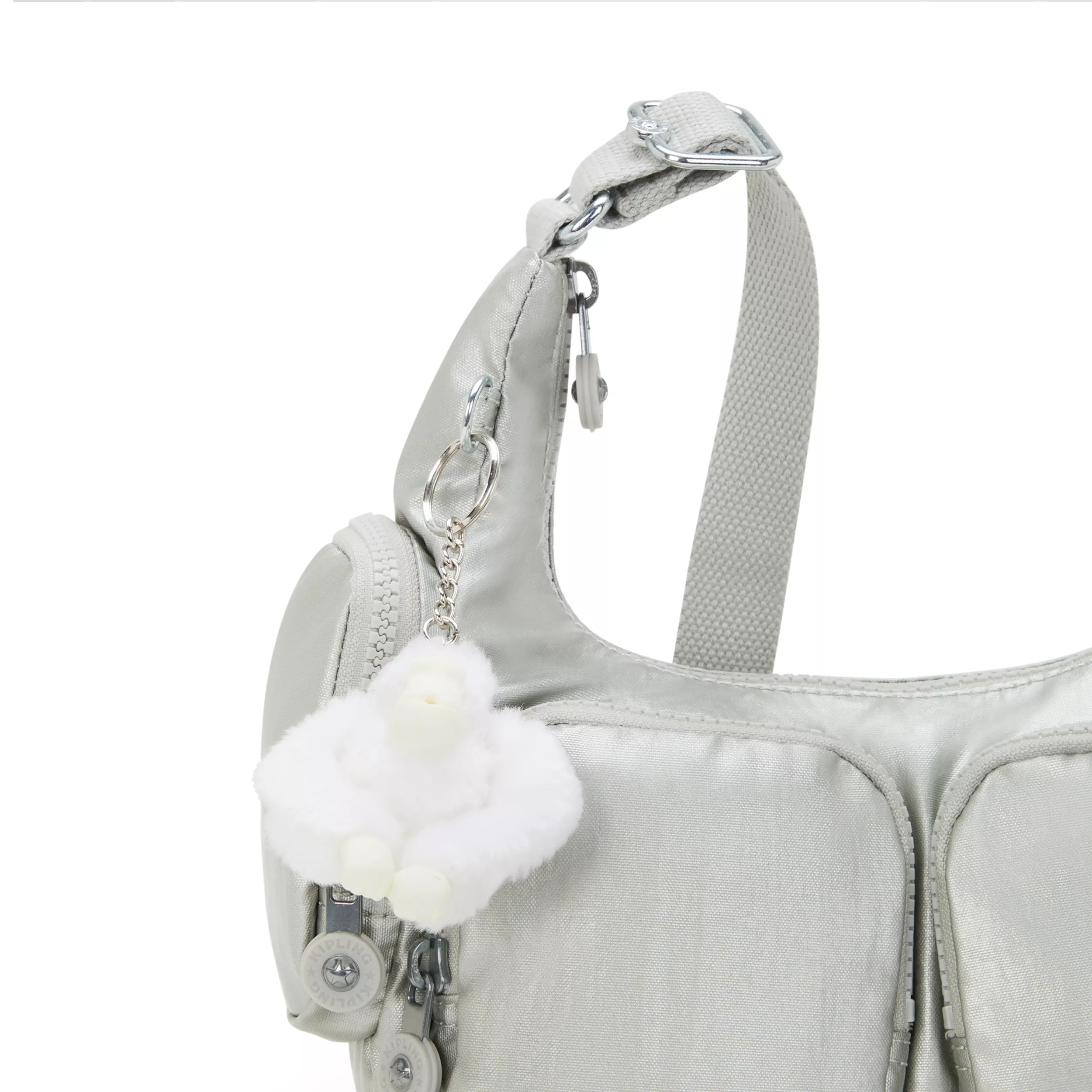 Rikka Small Metallic Crossbody Bag - Image 6
